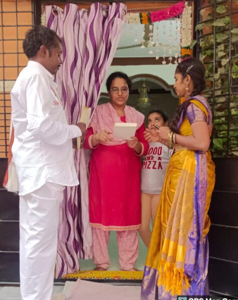 5.Door to Door activity